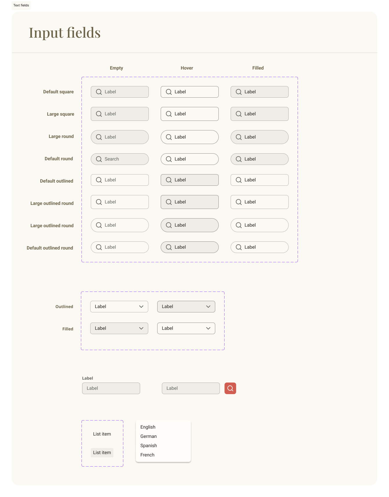 Carousel UI examples